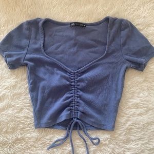 Zara cropped top